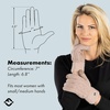image:imageFunky Junque Winter Gloves for Women  Cable Knit Touchscreen Gloves with Fuzzy Cuffs Insulated DoubleLined Thermal WarmthTaupe