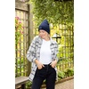 image:imageFunky Junque Womens Colorful Tie Dye Beanie  Trendy Womens Hot Pink Winter Hat Cozy Cuffed Knit Multicolor Skull CapSolid  Navy