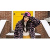 image:imageFunky Junque Womens Colorful Tie Dye Beanie  Trendy Womens Hot Pink Winter Hat Cozy Cuffed Knit Multicolor Skull CapTie Dye  Black  Hot Pink