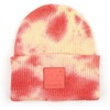 image:imageFunky Junque Womens Colorful Tie Dye Beanie  Trendy Womens Hot Pink Winter Hat Cozy Cuffed Knit Multicolor Skull CapTie Dye  Orange  Yellow