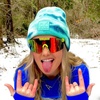 image:imageFunky Junque Womens Colorful Tie Dye Beanie  Trendy Womens Hot Pink Winter Hat Cozy Cuffed Knit Multicolor Skull CapTie Dye  Teal  Mint