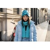 image:imageFunky Junque Womens Colorful Tie Dye Beanie  Trendy Womens Hot Pink Winter Hat Cozy Cuffed Knit Multicolor Skull CapTie Dye  Teal  Mint