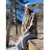 image:imageFunky Junque Womens Double Pom Pom Beanie  Soft Knit Winter Hat for Women amp Teens Warm Cuffed Beanie with Faux Fur PomsIvoryNatural Faux Fur