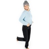 image:imageFunky Junque Womens Jumbo Yarn Chunky Knit Slip Stitch Beanie with Pom Pom HatJumbo Yarn  Heather Grey