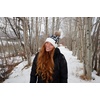 image:imageFunky Junque Womens Pom Pom Beanie  Soft Knit Winter Hat for Women amp Teens Leopard amp Zebra Fashion Animal Print BeaniesLeopard  Ivory
