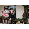 image:imageFunky Junque Womens Pom Pom Beanie  Soft Knit Winter Hat for Women amp Teens Leopard amp Zebra Fashion Animal Print BeaniesLeopard  Latte