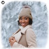 image:imageFunky Junque Womens Pom Pom Beanie  Soft Knit Winter Hats for Women amp Teens Warm Fashionable Beanie with Faux Fur PomsTaupe  Waffle Knit