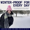 image:imageFunky Junque Womens Puffer Beanie  Stylish Fleece Lined Waterproof Winter Hat with Faux Fur Pom Pom Trendy Cozy AccessoryPink
