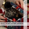 image:imageFunky Junque Womens Sequin Pom Beanies  Soft Knit Sparkly Bling Winter Hats for Women Faux Fur Pom Glitter Sparkle HatChunky Sequin  Black  BlackGold