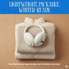 image:imageFunky Junque Womens Winter Earmuffs  Cable Knit amp SequinCable Knit  Ivory