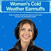 image:imageFunky Junque Womens Winter Earmuffs  Cable Knit amp SequinSequin  Black