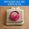 image:imageFunky Junque Womens Winter Earmuffs  Cable Knit amp SequinSequin  Hot Pink