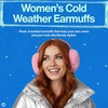 image:imageFunky Junque Womens Winter Earmuffs  Faux FurRhinestone  Hot Pink