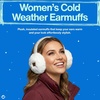image:imageFunky Junque Womens Winter Earmuffs  Faux FurRhinestone  Ivory