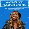 image:imageFunky Junque Womens Winter Earmuffs  Faux Mink amp Long FurFaux Mink Fur  Black