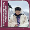 image:imageFunky Junque Womens Winter Earmuffs  Faux Mink amp Long FurLong Fur  Ivory