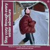 image:imageFunky Junque Womens Winter Earmuffs  Faux Mink amp Long FurLong Fur  Rose