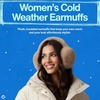 image:imageFunky Junque Womens Winter Earmuffs  Faux Mink amp Long FurLong Fur  Taupe