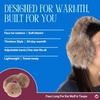 image:imageFunky Junque Womens Winter Earmuffs  Faux Mink amp Long FurLong Fur  Taupe