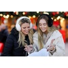 image:imageFunky Junque Womens Winter Earmuffs  Sherpa amp Suede2 Pack  Fuzzy  Black  Ivory