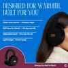 image:imageFunky Junque Womens Winter Earmuffs  Sherpa amp SuedeFuzzy  Black