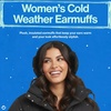 image:imageFunky Junque Womens Winter Earmuffs  Sherpa amp SuedeFuzzy  Black