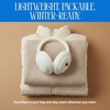 image:imageFunky Junque Womens Winter Earmuffs  Sherpa amp SuedeFuzzy  New Ivory