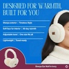 image:imageFunky Junque Womens Winter Earmuffs  Sherpa amp SuedeFuzzy  New Ivory