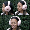 image:imageFunky Junque Womens Winter Earmuffs  Sherpa amp SuedeFuzzy  Rose