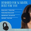 image:imageFunky Junque Womens Winter Earmuffs  Sherpa amp SuedeSherpa W Aztec Band  Black
