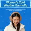image:imageFunky Junque Womens Winter Earmuffs  Sherpa amp SuedeSherpa W Aztec Band  Camel