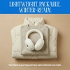 image:imageFunky Junque Womens Winter Earmuffs  Sherpa amp SuedeSherpa W Aztec Band  Ivory