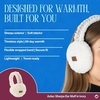 image:imageFunky Junque Womens Winter Earmuffs  Sherpa amp SuedeSherpa W Aztec Band  Ivory