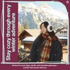 image:imageFunky Junque Womens Winter Earmuffs  Sherpa amp SuedeSuede  ChocolateIvory