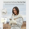 image:imageFunky Junque Womens Winter Gloves  Cute Knit Fleece Lined Touchscreen Texting Gloves for Women Teen Girls Accessories2 Pack Ivory  Beige