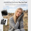 image:imageFunky Junque Womens Winter Gloves  Cute Knit Fleece Lined Touchscreen Texting Gloves for Women Teen Girls Accessories4 Tone Mix  Grey  Black  Beige  Lt French Beige
