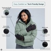 image:imageFunky Junque Womens Winter Gloves  Cute Knit Fleece Lined Touchscreen Texting Gloves for Women Teen Girls Accessories4 Tone Mix  Kaleidoscope Mix