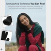 image:imageFunky Junque Womens Winter Gloves  Cute Knit Fleece Lined Touchscreen Texting Gloves for Women Teen Girls AccessoriesBlack