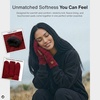 image:imageFunky Junque Womens Winter Gloves  Cute Knit Fleece Lined Touchscreen Texting Gloves for Women Teen Girls AccessoriesBurgundy