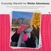image:imageFunky Junque Womens Winter Gloves  Cute Knit Fleece Lined Touchscreen Texting Gloves for Women Teen Girls AccessoriesCandy Pink