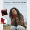 image:imageFunky Junque Womens Winter Gloves  Cute Knit Fleece Lined Touchscreen Texting Gloves for Women Teen Girls AccessoriesConfetti Burgundy