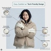 image:imageFunky Junque Womens Winter Gloves  Cute Knit Fleece Lined Touchscreen Texting Gloves for Women Teen Girls AccessoriesIvory