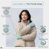 image:imageFunky Junque Womens Winter Gloves  Cute Knit Fleece Lined Touchscreen Texting Gloves for Women Teen Girls AccessoriesMint