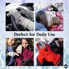 image:imageFunky Junque Womens Winter Gloves  Cute Knit Fleece Lined Touchscreen Texting Gloves for Women Teen Girls AccessoriesNew Olive