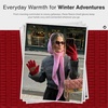 image:imageFunky Junque Womens Winter Gloves  Cute Knit Fleece Lined Touchscreen Texting Gloves for Women Teen Girls AccessoriesRed