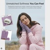 image:imageFunky Junque Womens Winter Gloves  Cute Knit Fleece Lined Touchscreen Texting Gloves for Women Teen Girls AccessoriesViolet