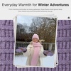 image:imageFunky Junque Womens Winter Gloves  Cute Knit Fleece Lined Touchscreen Texting Gloves for Women Teen Girls AccessoriesViolet