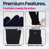 image:imageFunky Junque Womens Winter Gloves Touchscreen Thumb Forefinger Access Diamond Pattern Cold Weather Knit Warm Cute DesignBlack