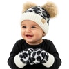 Leopard Ivory W/ Leopard Mittens (0-9 Months)
