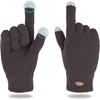 image:imageFunky Junque Basics Touch Screen Gloves for Men Knitted Cold Weather Tech Winter Mens Gloves with Touchcreen fingersCharcoal